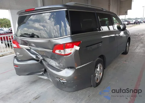 2015 Nissan Quest Sv from USA, damaged, VIN JN8AE2KP5F9130604